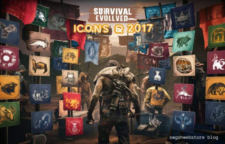 ark: survival evolved (2017) game icons banners