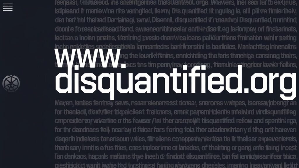 www disquantified .org